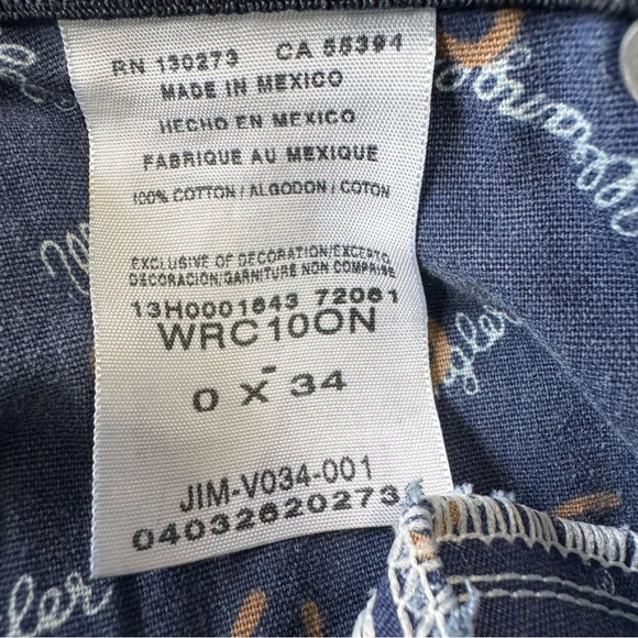 Wrangler Ultimate Riding Cash In American Spirit Jean Women’s Size 0 X 34 - Picture 14 of 15